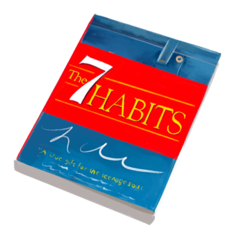 Cover of 7 habits, a book Zayd read